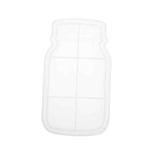 OSALADI Silikon Gießform für Diy Projekte Mason Jar Form Wiederverwendbar für Handwerkskunst Einfach zu Reinigen für Kerzenhalter und Tabletts Hochwertiges Silikonmaterial OSALADI Silikon Gießform für Diy Projekte Mason Jar Form Wiederverwendbar für Handwerkskunst Einfach zu Reinigen für Kerzenhalter und Tabletts Hochwertiges Silikonmaterial von OSALADI