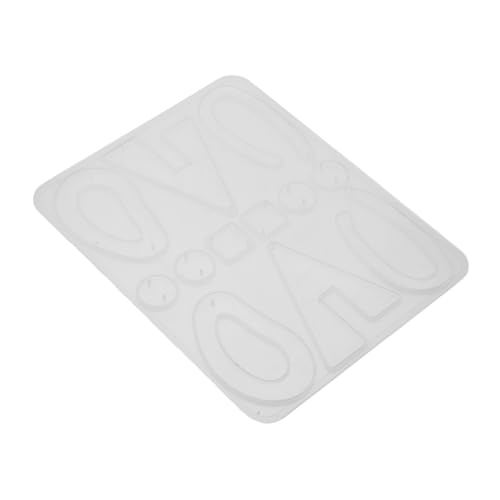 OSALADI Silikon Ohrstecker Gießform mit Wasserfall und Unregelmäßigen Geometrischen Formen Weiches Stabiles Silikon Epoxidharz Harz Wachs Formen für DIY Ohrringe Schlüsselanhänger von OSALADI