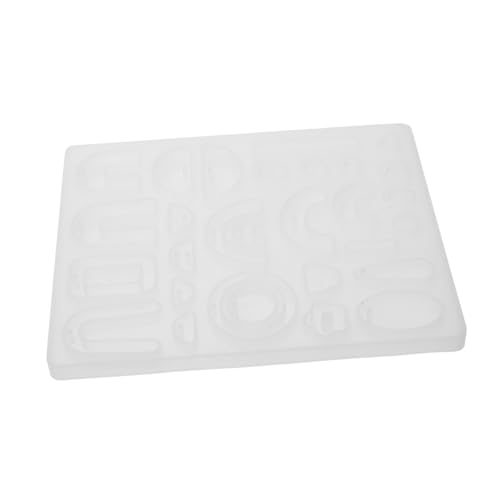 OSALADI Silikon Schmuck Anhänger Gießform für Epoxidharz Ohrring DIY Anfängerfreundlich Vielfältige Formen Kreative Resin Schmuckherstellung Zubehör von OSALADI