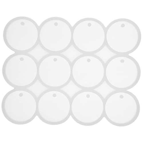 OSALADI Silikonform Backen für kreisförmig Schild Lutscherformen Größe epoxidharz Formen aus Silikonharz Epoxid-Silikon-Gießform Harzformen Silikon groß Kieselgel Weiß OSALADI Silikonform Backen für kreisförmig Schild Lutscherformen Größe epoxidharz Formen aus Silikonharz Epoxid-Silikon-Gießform Harzformen Silikon groß Kieselgel Weiß von OSALADI