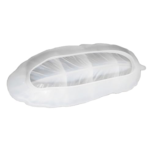 OSALADI Silikonform Epoxidharz Tablett Gießform für DIY Resin Kunstwerke Langlebig Einfach zu Entformen Glatte Oberfläche Vielseitig für Schmuckschalen Untersetzer Dekoration OSALADI Silikonform Epoxidharz Tablett Gießform für DIY Resin Kunstwerke Langlebig Einfach zu Entformen Glatte Oberfläche Vielseitig für Schmuckschalen Untersetzer Dekoration von OSALADI