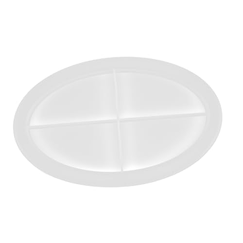 OSALADI Silikonform Ovales Tablett Gießform für Schmucktablett DIY Epoxidharzform Wiederverwendbar Rutschfest Glatte Oberfläche Robust für Bastelarbeiten und Schmuckaufbewahrung OSALADI Silikonform Ovales Tablett Gießform für Schmucktablett DIY Epoxidharzform Wiederverwendbar Rutschfest Glatte Oberfläche Robust für Bastelarbeiten und Schmuckaufbewahrung von OSALADI