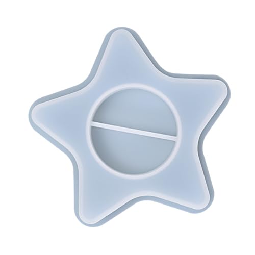 OSALADI Silikonform für DIY Kerzenhalter Fünfeckig Non Stick Silikon Gießform für Desktop Dekoration Einfach zu Reinigen Wiederverwendbar Sicher und Praktisch für Heimdeko OSALADI Silikonform für DIY Kerzenhalter Fünfeckig Non Stick Silikon Gießform für Desktop Dekoration Einfach zu Reinigen Wiederverwendbar Sicher und Praktisch für Heimdeko von OSALADI