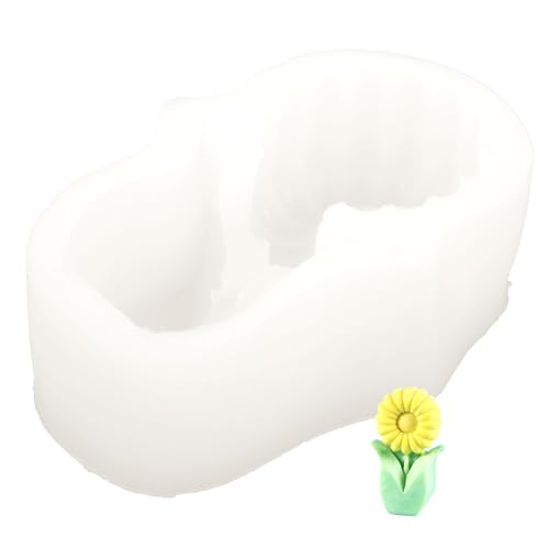 OSALADI Silikonform für Diy Duftkerzen Blumenförmige Gießform Lebensmittelechtes Material Wiederverwendbar für Eiswürfel und Bastelarbeiten Perfektes OSALADI Silikonform für Diy Duftkerzen Blumenförmige Gießform Lebensmittelechtes Material Wiederverwendbar für Eiswürfel und Bastelarbeiten Perfektes von OSALADI