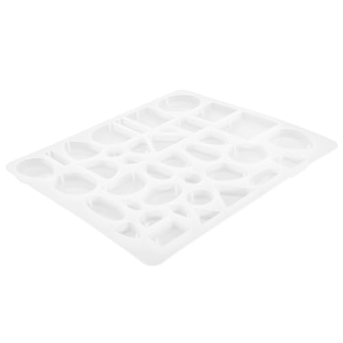 OSALADI Silikonform für Epoxidharz Anhänger Formen Flexible Reißfeste Gießform für DIY Schmuckherstellung Wiederverwendbar Leicht zu Reinigen für Halskette Ohrringe Schlüsselanhänger von OSALADI
