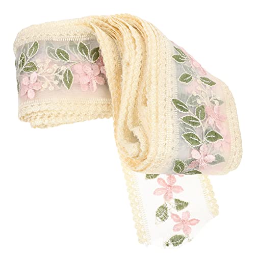 OSALADI Spitzenband Yards Baumwoll Stickband für Diy Craft Hochzeitsdekoration Applikationen Breit Hochwertiges Material Einfach zu Schneiden Verwenden OSALADI Spitzenband Yards Baumwoll Stickband für Diy Craft Hochzeitsdekoration Applikationen Breit Hochwertiges Material Einfach zu Schneiden Verwenden von OSALADI