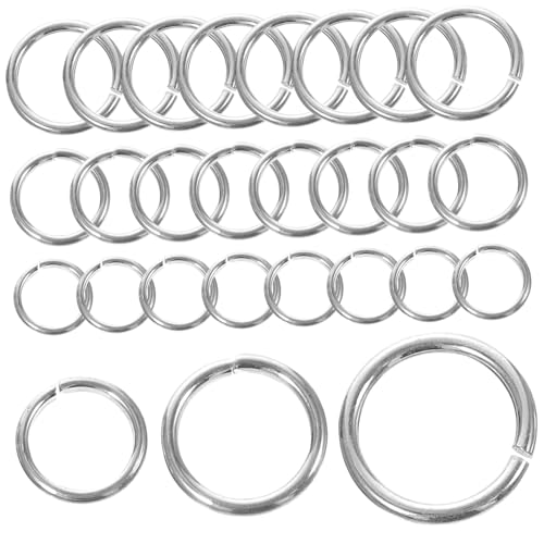 OSALADI Sterling Silber Jump Ringe Multipurpose Biegeringe für Schmuckherstellung Halsketten Ohrringe DIY Keychain Zubehör Langlebig Robust OSALADI Sterling Silber Jump Ringe Multipurpose Biegeringe für Schmuckherstellung Halsketten Ohrringe DIY Keychain Zubehör Langlebig Robust von OSALADI