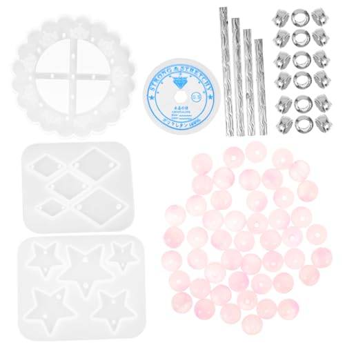 OSALADI Sternförmige Silikonformen für Windspiele Diy Materialien Set für Kreative Windspiel Dekorationen Kompatibel mit Epoxidharz Wiederverwendbar und Waschbar OSALADI Sternförmige Silikonformen für Windspiele Diy Materialien Set für Kreative Windspiel Dekorationen Kompatibel mit Epoxidharz Wiederverwendbar und Waschbar von OSALADI