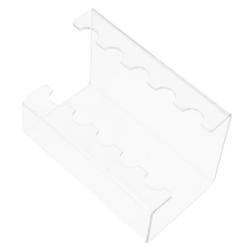 OSALADI Stifthalter Stiftständer für Bastelmessen Markerhalter-Organizer Markieren Sie Stiftspeicher Markierungsspeicherfall Stift-Display Bürstenhalter Acryl Transparent von OSALADI