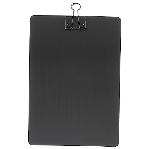 OSALADI Tafel Pflegeklemmbrett klappbar tragbar für Schreibtisch schlank ordner Zwischenablage Schreibwaren Papierunterstützung zum Schreiben Pappe mit Clip Überzug Black OSALADI Tafel Pflegeklemmbrett klappbar tragbar für Schreibtisch schlank ordner Zwischenablage Schreibwaren Papierunterstützung zum Schreiben Pappe mit Clip Überzug Black von OSALADI