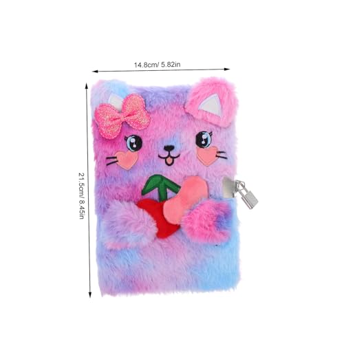 OSALADI Tagebuch mit Schloss Plüsch Katze Notizbuch für Mädchen Flauschiges Geheimes Schreib und Zeichentagebuch mit Schlüsseln Tragbares Niedliches Schul und Reisetagebuch OSALADI Tagebuch mit Schloss Plüsch Katze Notizbuch für Mädchen Flauschiges Geheimes Schreib und Zeichentagebuch mit Schlüsseln Tragbares Niedliches Schul und Reisetagebuch von OSALADI
