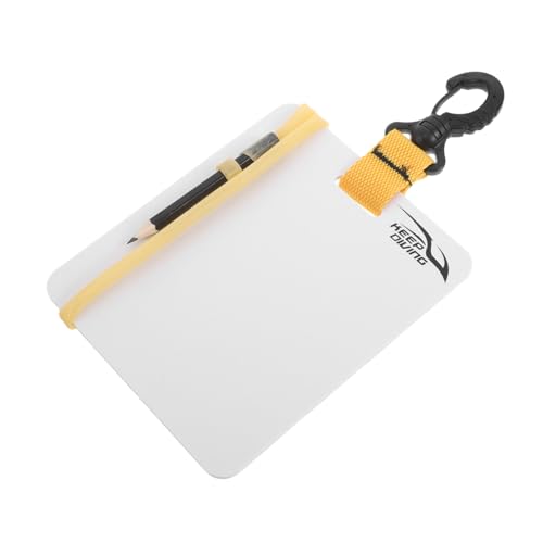 OSALADI Tauch Schreibtafel und Wiederverwendbar Unterwasser Schreibfläche mit Bleistift für Effiziente Kommunikation Beim Tauchen Schnorcheln und Freitauchen Kompaktes OSALADI Tauch Schreibtafel und Wiederverwendbar Unterwasser Schreibfläche mit Bleistift für Effiziente Kommunikation Beim Tauchen Schnorcheln und Freitauchen Kompaktes von OSALADI