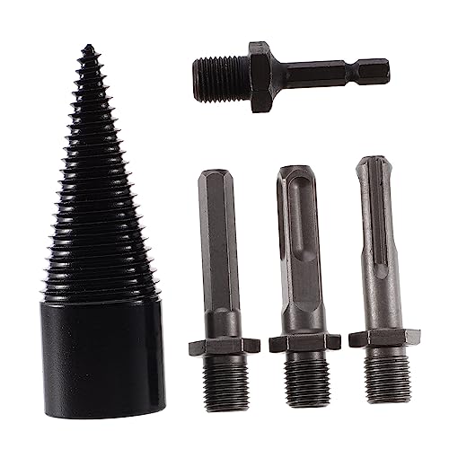 OSALADI Teiliges Holzspalter bohrer aus Hochfestem Kohlenstoffstahl Verschleißfest und Vibrationsbeständig mit Ergonomischen Griffen Effiziente Holzspaltung für Brennholz und Walnuss OSALADI Teiliges Holzspalter bohrer aus Hochfestem Kohlenstoffstahl Verschleißfest und Vibrationsbeständig mit Ergonomischen Griffen Effiziente Holzspaltung für Brennholz und Walnuss von OSALADI