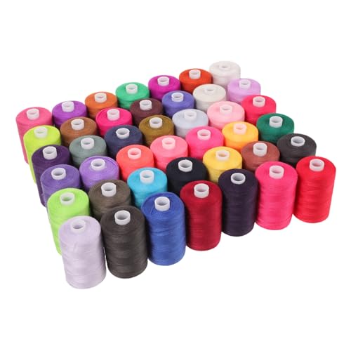 OSALADI Teiliges Polyester-nähgarn mit Yards pro Spule Buntes Nähgarn für Handnähen Maschinennähen Quilten DIY Reparaturen und Kreative Heimprojekte von OSALADI