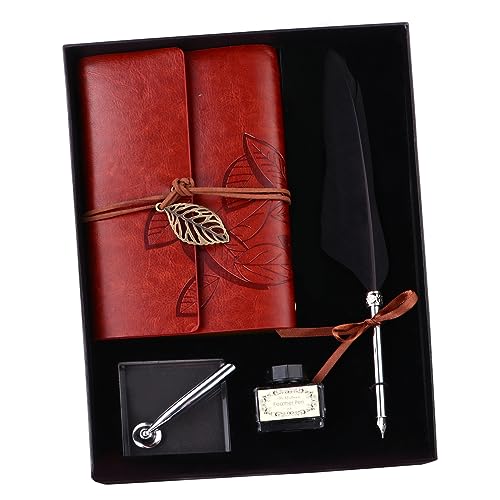 OSALADI Teiliges Schreibfeder Set mit Notizbuch und Tragbares Kit im Nordischen Stil für Kalligraphie und Kreative Notizen für und Persönliche Nutzung OSALADI Teiliges Schreibfeder Set mit Notizbuch und Tragbares Kit im Nordischen Stil für Kalligraphie und Kreative Notizen für und Persönliche Nutzung von OSALADI