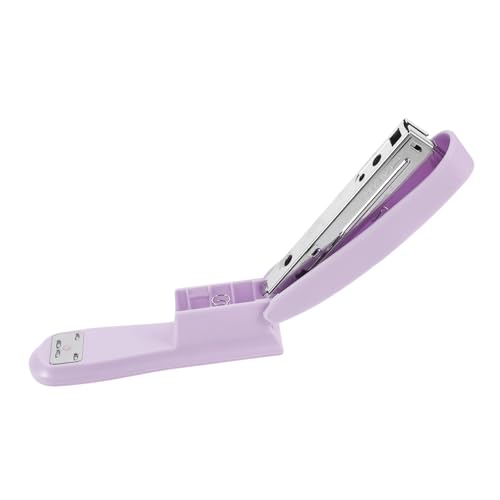 OSALADI Tragbarer Hefter Desktop-hefter Hefter Schreibtisch Bürowefter Lufthefter Büro-tischhefter Kleiner Hefter Metallhefter Hefter Klein Handhefter Plastik Violett OSALADI Tragbarer Hefter Desktop-hefter Hefter Schreibtisch Bürowefter Lufthefter Büro-tischhefter Kleiner Hefter Metallhefter Hefter Klein Handhefter Plastik Violett von OSALADI