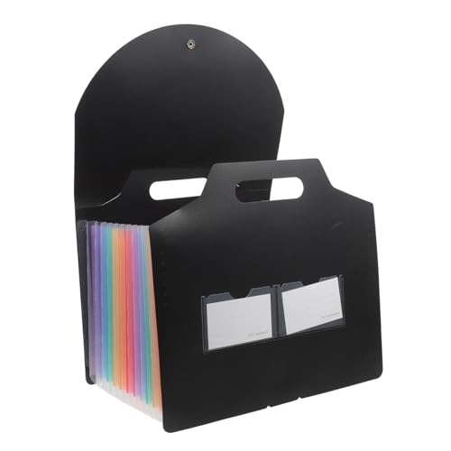 OSALADI Tragbarer Ordner Dateiordner Faltbar Datei-organizer Ba Organisation Handwerkspeicherorganisator Ordner-organizer Dateiorganisator Tasche Aktenhalter Aus Papier Pp Schwarz OSALADI Tragbarer Ordner Dateiordner Faltbar Datei-organizer Ba Organisation Handwerkspeicherorganisator Ordner-organizer Dateiorganisator Tasche Aktenhalter Aus Papier Pp Schwarz von OSALADI
