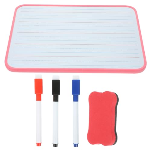 OSALADI Tragbares Dry Erase Whiteboard mit Magnetisches Lernboard für Radiergummi und Stiften für Kreative Anwendungen Zuhause Büro Zufällige Farbe von OSALADI