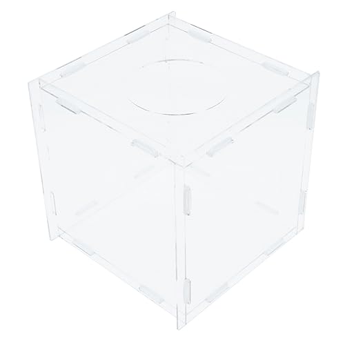 OSALADI Transparente Acryl Losbox Abnehmbar für Spenden Gewinnspiele Partys und Veranstaltungen Multifunktionale Verwendung für Firmenjubiläen und von OSALADI