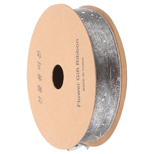 OSALADI Transparente Organzaband mit Goldfolie Motiv Multifunktionales Geschenkband für Verpackung DIY Basteln Hochzeit und Geschenkdeko Langlebig Farbintensiv Faltenresistent OSALADI Transparente Organzaband mit Goldfolie Motiv Multifunktionales Geschenkband für Verpackung DIY Basteln Hochzeit und Geschenkdeko Langlebig Farbintensiv Faltenresistent von OSALADI