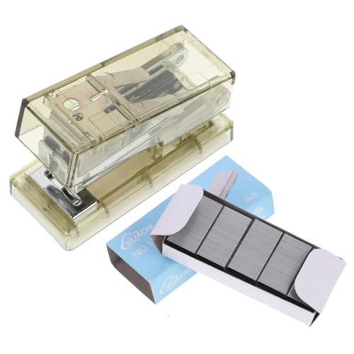 OSALADI Transparenter Mini Heftgerät mit Multifunktion Heften Schneiden Lochen Leichtes Tragbares Heftgerät für Büro Schule und Home Office Kompaktes Stilvolles Design in Grün OSALADI Transparenter Mini Heftgerät mit Multifunktion Heften Schneiden Lochen Leichtes Tragbares Heftgerät für Büro Schule und Home Office Kompaktes Stilvolles Design in Grün von OSALADI