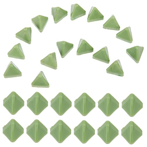 OSALADI Triangle Abrasive Polishing Media für Schmuck Diy Handwerk Vibrierende Schleifmittel für Feines Polieren von Edelsteinen Perlen und Kristallen Langlebiges Polierwerkzeug von OSALADI