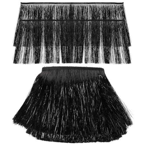 OSALADI Tüllfransen Pet Dekorative Fransen für DIY Kleidung Hochzeitskleider Heimdekoration Schwarz Vielseitig Einsetzbar Einfach zu Schneiden Verwenden OSALADI Tüllfransen Pet Dekorative Fransen für DIY Kleidung Hochzeitskleider Heimdekoration Schwarz Vielseitig Einsetzbar Einfach zu Schneiden Verwenden von OSALADI