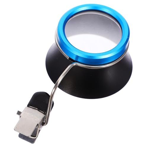 OSALADI Uhrmacherlupe mit Clip Hochauflösende Freihändiger Betrieb für Uhrenreparatur und Schmuckverarbeitung Präzise Details ohne Verzerrung OSALADI Uhrmacherlupe mit Clip Hochauflösende Freihändiger Betrieb für Uhrenreparatur und Schmuckverarbeitung Präzise Details ohne Verzerrung von OSALADI