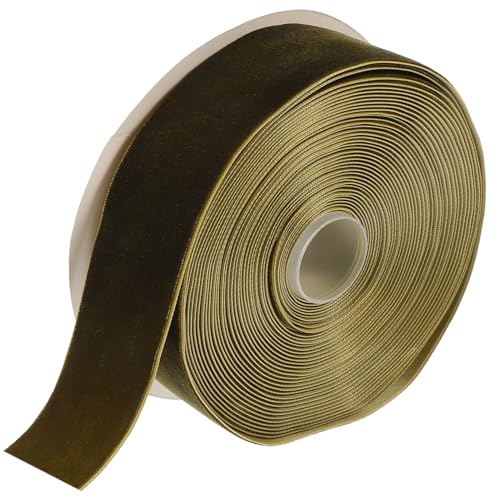 OSALADI Velours Geschenkband Hochwertiges DIY Bastelband für Geschenkverpackung und Festtagsdekoration Yards Waschbar und Langlebig für Kreative Projekte OSALADI Velours Geschenkband Hochwertiges DIY Bastelband für Geschenkverpackung und Festtagsdekoration Yards Waschbar und Langlebig für Kreative Projekte von OSALADI