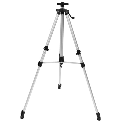 OSALADI Verstellbare Faltbare Staffelei aus Leichtem Aluminium Stabiles Dreibein mit Verstellbarer Höhe Vielseitig für Outdoor und Indoor Malerei Inklusive Praktischem Malregal für von OSALADI