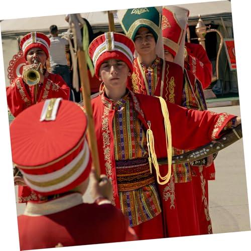 OSALADI Verstellbare Geflochtene Schulterkordel mit Quaste Vielseitiges Kostümzubehör für Bühnenauftritte und Musiker outfits Gelbe Kurze Schulterflappen für Band Sicherheitsuniformen OSALADI Verstellbare Geflochtene Schulterkordel mit Quaste Vielseitiges Kostümzubehör für Bühnenauftritte und Musiker outfits Gelbe Kurze Schulterflappen für Band Sicherheitsuniformen von OSALADI