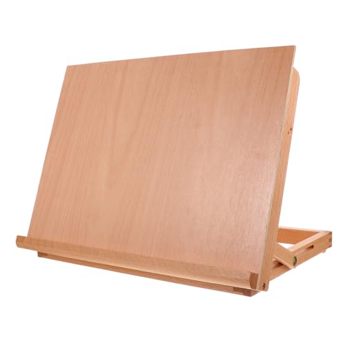 OSALADI Verstellbare Holz Staffelei Desktop Zeichenbrett Klappbar Künstler Zeichentisch Robust Tragbar Für Malerei Skizzenund Zeichnungen OSALADI Verstellbare Holz Staffelei Desktop Zeichenbrett Klappbar Künstler Zeichentisch Robust Tragbar Für Malerei Skizzenund Zeichnungen von OSALADI