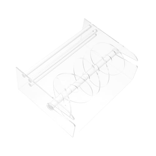 OSALADI Verstellbarer Acryl-labelspender Fächer Langlebiger Aufbewahrungsständer für Stickerrollen und Klebeband Transparenter Organizer für Büro Schule Zuhause Einfache Vielseitige OSALADI Verstellbarer Acryl-labelspender Fächer Langlebiger Aufbewahrungsständer für Stickerrollen und Klebeband Transparenter Organizer für Büro Schule Zuhause Einfache Vielseitige von OSALADI