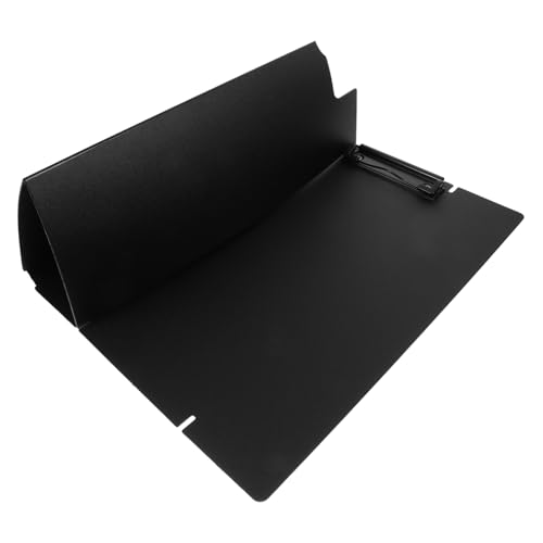 OSALADI Vertikale Plattenklemme Clipboard-Ordner Klemmbrett klappbar Büro-Klemmbrett Klemmbrett mit Speicher Klemmbinder Faltbare Clipboard Aktenbrettklemme Plastik Black OSALADI Vertikale Plattenklemme Clipboard-Ordner Klemmbrett klappbar Büro-Klemmbrett Klemmbrett mit Speicher Klemmbinder Faltbare Clipboard Aktenbrettklemme Plastik Black von OSALADI