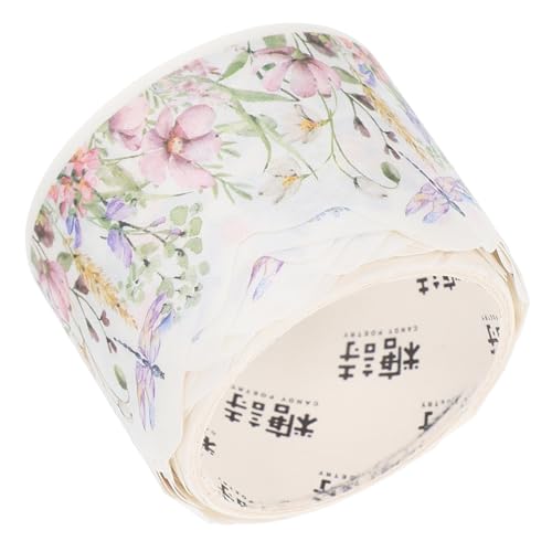 OSALADI Vintage Blumen Washi Tape Dekoratives Scrapbook Klebeband mit Künstlerischem Blumendesign Vielseitig für DIY Handwerk Geschenke Tagebücher Notizbücher und Kreative Bastelprojekte OSALADI Vintage Blumen Washi Tape Dekoratives Scrapbook Klebeband mit Künstlerischem Blumendesign Vielseitig für DIY Handwerk Geschenke Tagebücher Notizbücher und Kreative Bastelprojekte von OSALADI