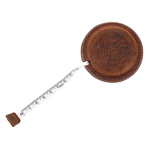 OSALADI Vintage Maßband für Nähen Flexibles Schneidermaß Handliches Maßband für Körper und Stoffmessungen für Schneiderbedarf und Heimwerker von OSALADI