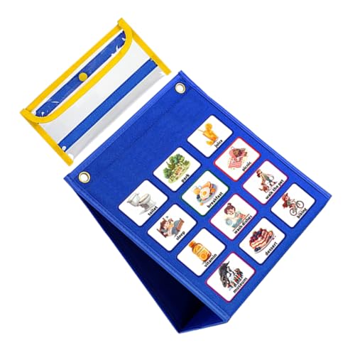 OSALADI Visualer Tagesablaufplaner für Wandkalender Gelbem Aufbewahrungstasche Fördert Selbstständigkeit und Effektive Planung im Alltag OSALADI Visualer Tagesablaufplaner für Wandkalender Gelbem Aufbewahrungstasche Fördert Selbstständigkeit und Effektive Planung im Alltag von OSALADI