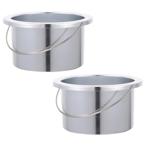 OSALADI Wachstopf 2 Stück für Haarentfernung Aluminium Wachsbehälter Hitzebeständig Wachsschmelz Zubehör für Selbstgemacht Waxing OSALADI Wachstopf 2 Stück für Haarentfernung Aluminium Wachsbehälter Hitzebeständig Wachsschmelz Zubehör für Selbstgemacht Waxing von OSALADI