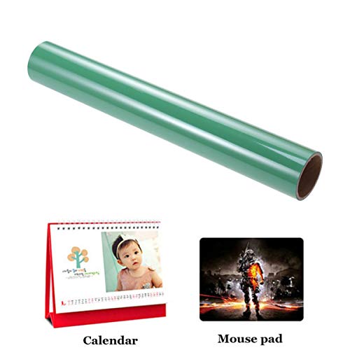 OSALADI Wärmetransfer Vinylrolle Grün Htv Folie für T Shirts Sportbekleidung und Textilien Flexibel und Langlebig für Einfache Anwendung mit Schneideplotter oder Bügeleisen von OSALADI