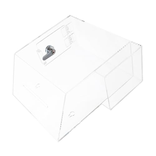 OSALADI Wahlurne Aus Acryl Spendenboxen Für Geld Handelskarteninhaber Spende Dose Transparent von OSALADI