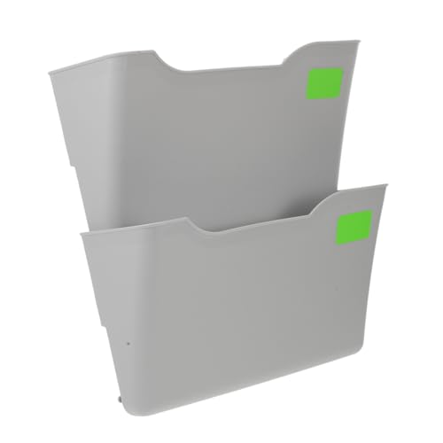 OSALADI Wall File Organizer Wandhalterung Mehrschichtiger Wandmagazinhalter Büro Wandmontierter Dokumentenhalter Mit Schrauben Für Büro Und Zuhause von OSALADI