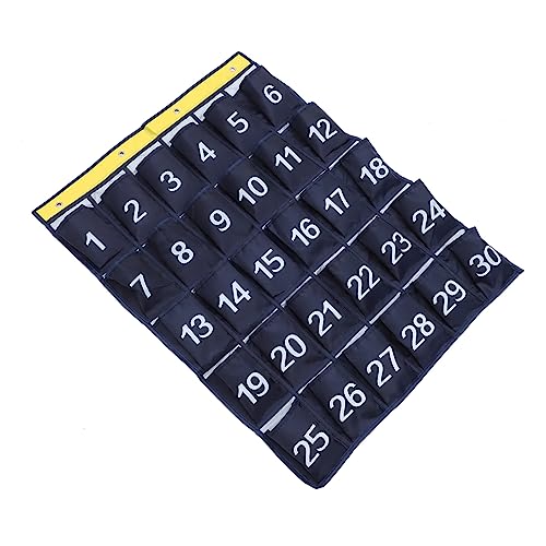 OSALADI Wandhängende Handy Aufbewahrungstasche mit Fächern Multifunktionale Tasche für Klassenzimmer und Zuhause Blau Praktischer Organizer für Mobiles Telefon und Zubehör OSALADI Wandhängende Handy Aufbewahrungstasche mit Fächern Multifunktionale Tasche für Klassenzimmer und Zuhause Blau Praktischer Organizer für Mobiles Telefon und Zubehör von OSALADI