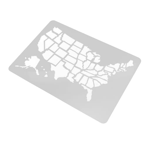 OSALADI Wandmalerei Schablone Karte Wiederverwendbare Dekorationsvorlage Flexiblem für Kreative Malprojekte und Festlichkeiten Geeignet für Wände und Oberflächen OSALADI Wandmalerei Schablone Karte Wiederverwendbare Dekorationsvorlage Flexiblem für Kreative Malprojekte und Festlichkeiten Geeignet für Wände und Oberflächen von OSALADI