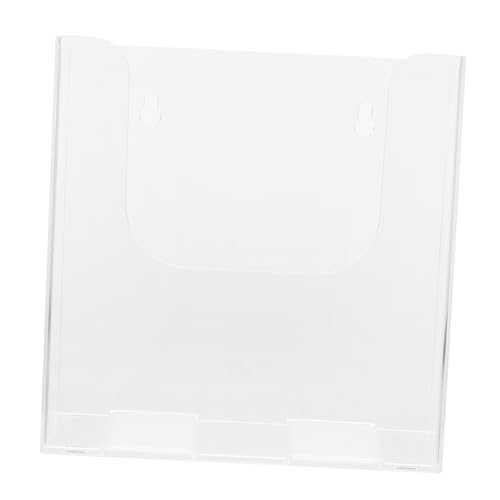 OSALADI Wandmontierter Transparenter Magazinhalter aus Langlebiger Dokumentenständer für Ordner Platzsparender Wandorganizer für Büro und Zuhause Moderner Prospekt und Aktenhalter OSALADI Wandmontierter Transparenter Magazinhalter aus Langlebiger Dokumentenständer für Ordner Platzsparender Wandorganizer für Büro und Zuhause Moderner Prospekt und Aktenhalter von OSALADI
