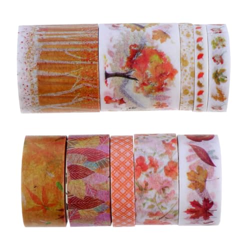 OSALADI Washi Tape DIY Scrapbooking Dekorative Klebebänder mit Cartoon Mustern für Bastelprojekte für Tagebuch Kalender und Mehr von OSALADI