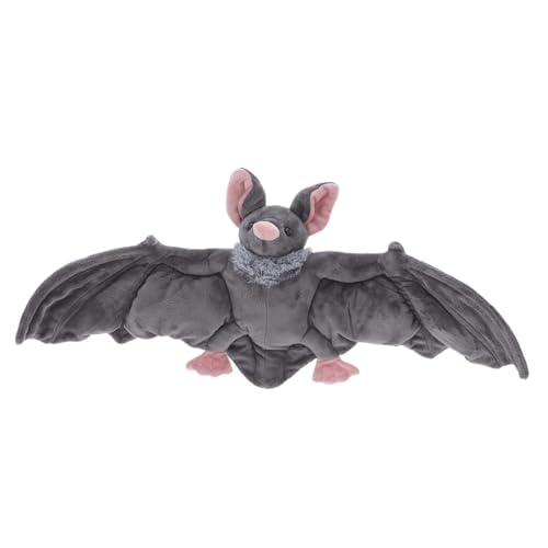 OSALADI Weiches Kuscheltier Fledermaus Figur Wiederverwendbare Halloween Party Dekoration für Zimmer Sicheres Plüschspielzeug und Hängende Gruselige Raumgestaltung von OSALADI