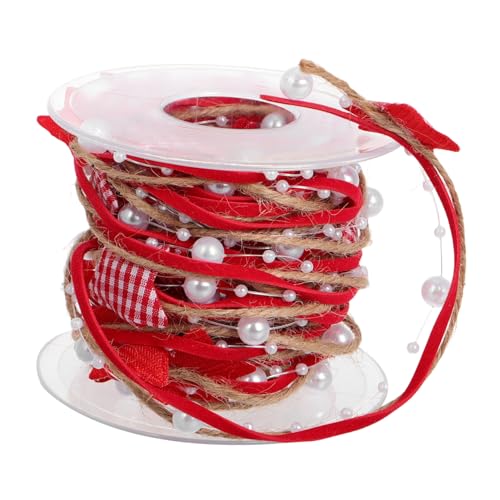 OSALADI Weihnachtliches Fünf Punkte Sternband Multifunktionales DIY Dekorationsband für Geschenkverpackung Weihnachtsbaum und Party Farbenfrohes Verpackungsband für Festliche Anlässe OSALADI Weihnachtliches Fünf Punkte Sternband Multifunktionales DIY Dekorationsband für Geschenkverpackung Weihnachtsbaum und Party Farbenfrohes Verpackungsband für Festliche Anlässe von OSALADI