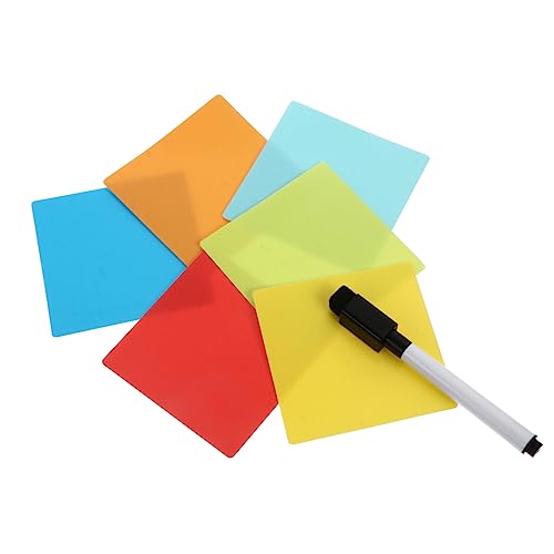 OSALADI Wiederverwendbare Haftnotizen Selbstklebende Notizzettel Teiliges Farbige Memo Pads für Büro Schule und Zuhause OSALADI Wiederverwendbare Haftnotizen Selbstklebende Notizzettel Teiliges Farbige Memo Pads für Büro Schule und Zuhause von OSALADI
