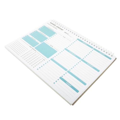 OSALADI Wochenplaner Notizblock Zerreißbare To Do Liste Praktischer Planer für Tägliche und Wöchentliche Organisation für Büro und Studium Kreatives Notizbuch für Effiziente Planung von OSALADI