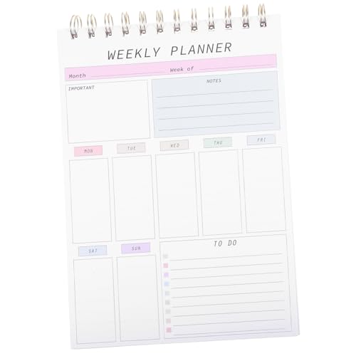 OSALADI Wöchentlicher Notizblock Planer To Do Listen Notepad für Persönliche und Berufliche Aufgaben Notizbuch Klebendem Design für Wichtige Projekte und Erinnerungen Perfektes für Familie OSALADI Wöchentlicher Notizblock Planer To Do Listen Notepad für Persönliche und Berufliche Aufgaben Notizbuch Klebendem Design für Wichtige Projekte und Erinnerungen Perfektes für Familie von OSALADI